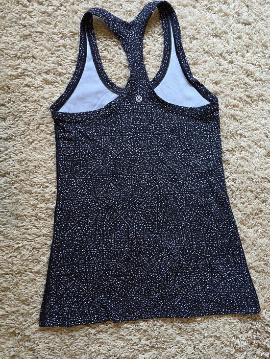 lululemon athletica Tops - lululemon athletica Black Speckle Racerback Tank